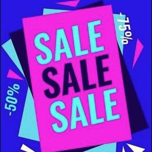 I am having a 5% off any item in my closet!!